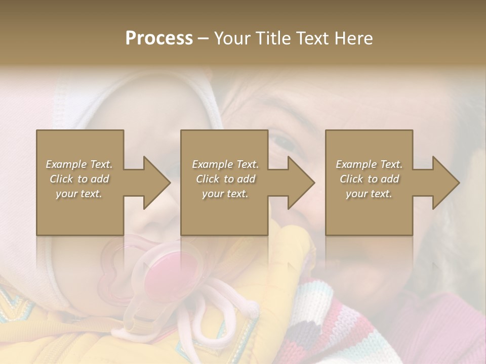 Resting Image Offspring PowerPoint Template