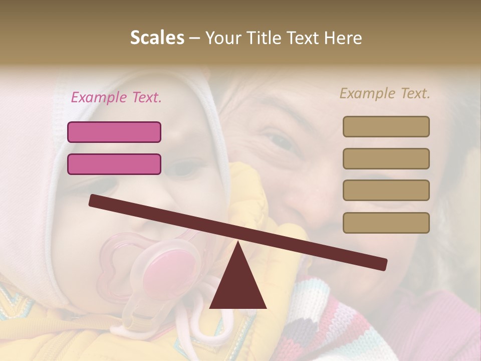 Resting Image Offspring PowerPoint Template