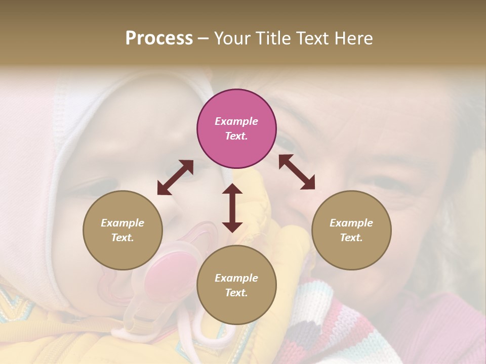Resting Image Offspring PowerPoint Template