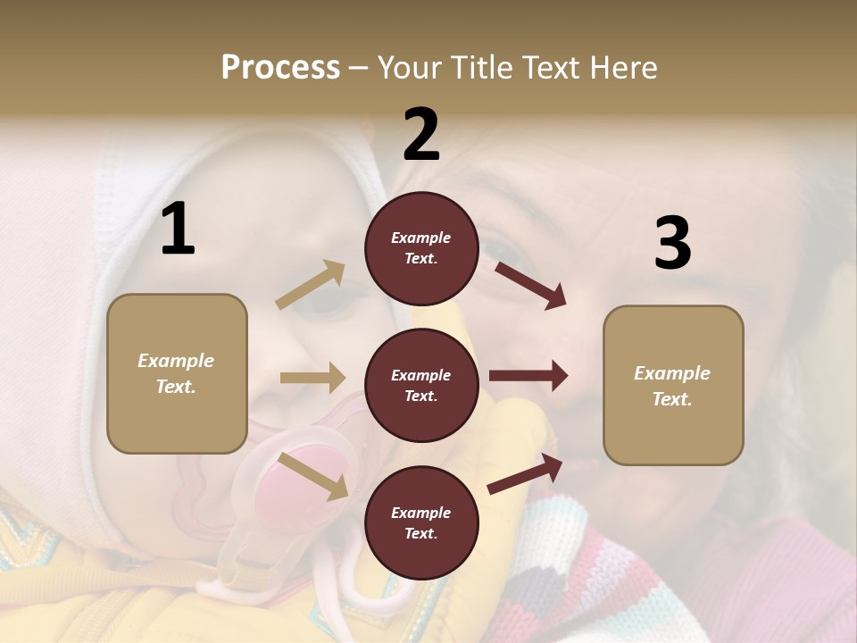 Resting Image Offspring PowerPoint Template