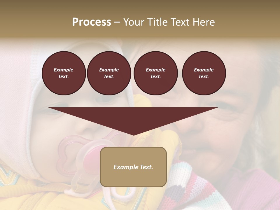 Resting Image Offspring PowerPoint Template