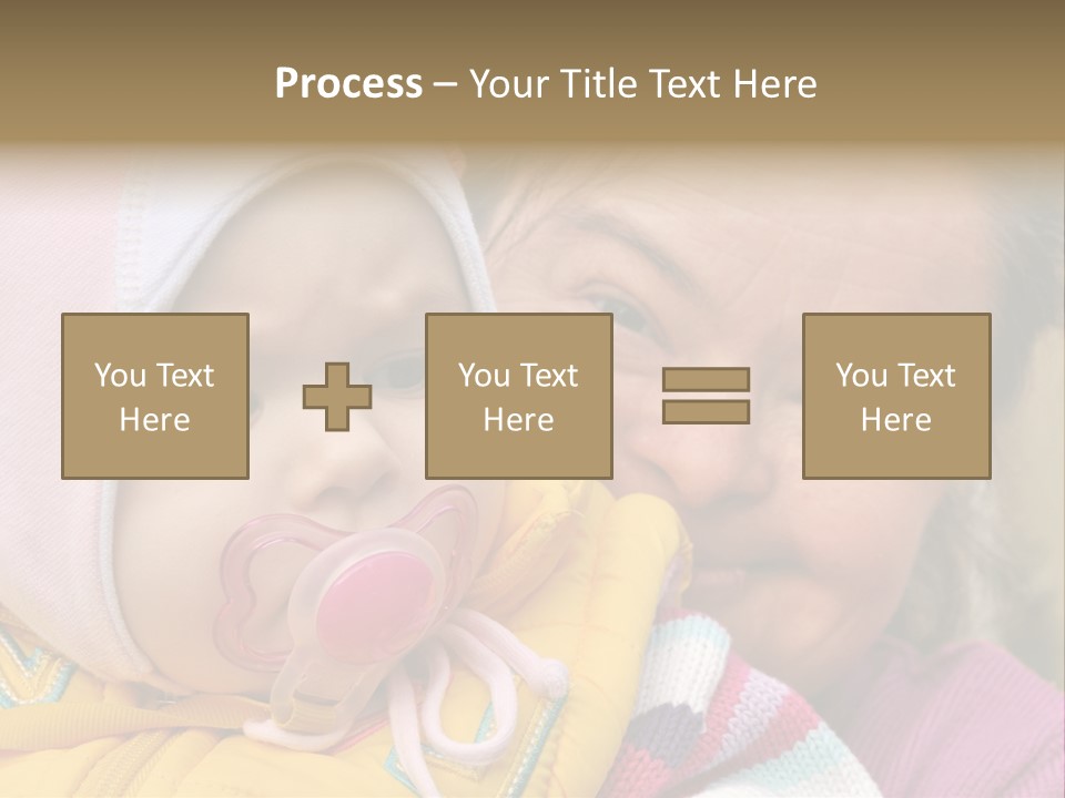 Resting Image Offspring PowerPoint Template