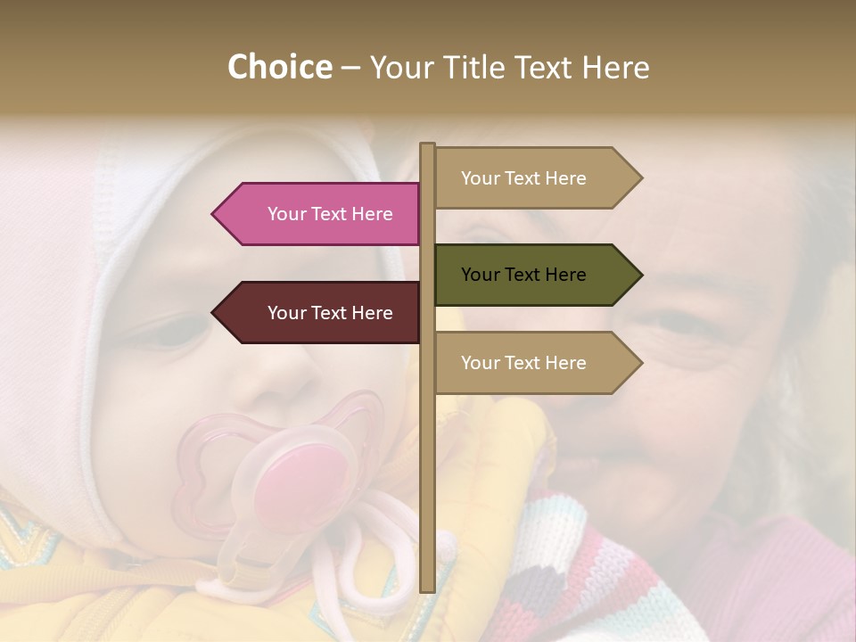 Resting Image Offspring PowerPoint Template