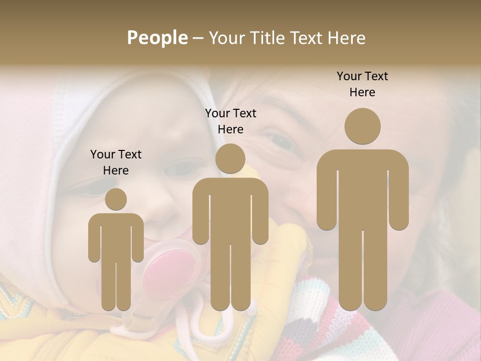 Resting Image Offspring PowerPoint Template