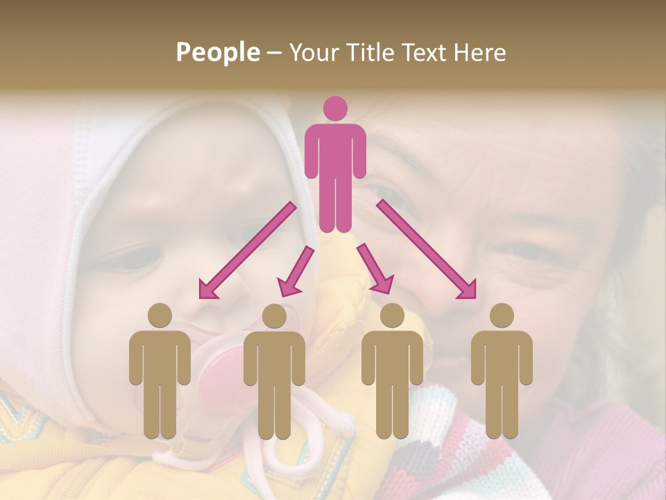Resting Image Offspring PowerPoint Template