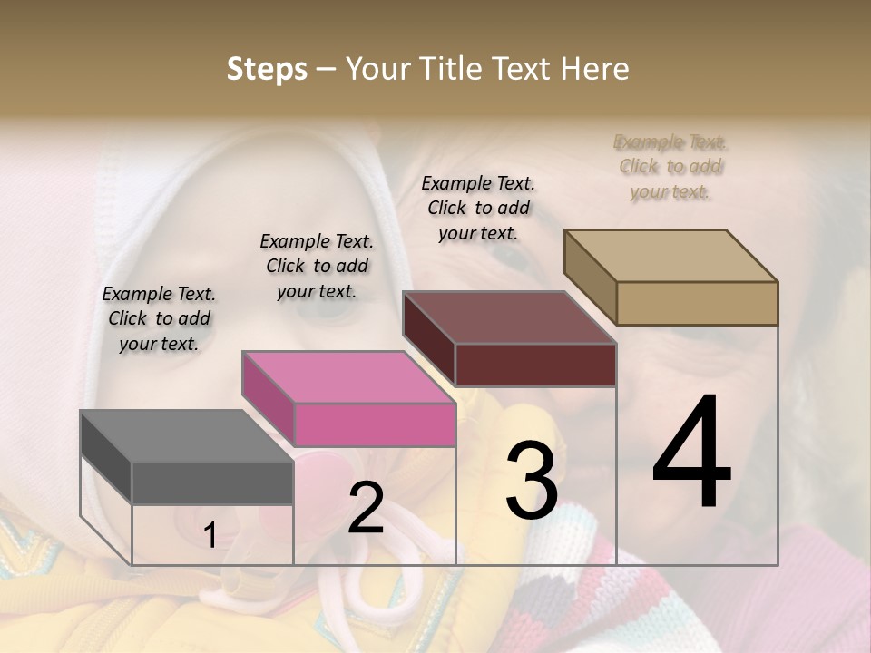 Resting Image Offspring PowerPoint Template