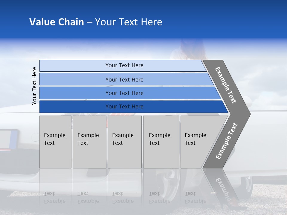 Person Vehicle Drive PowerPoint Template
