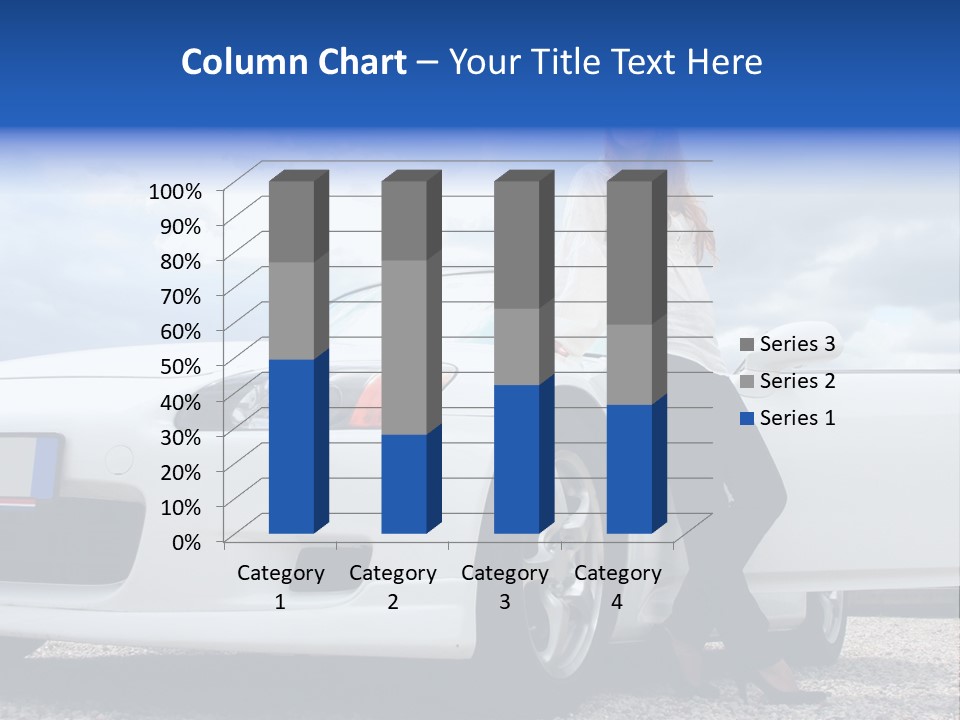 Person Vehicle Drive PowerPoint Template