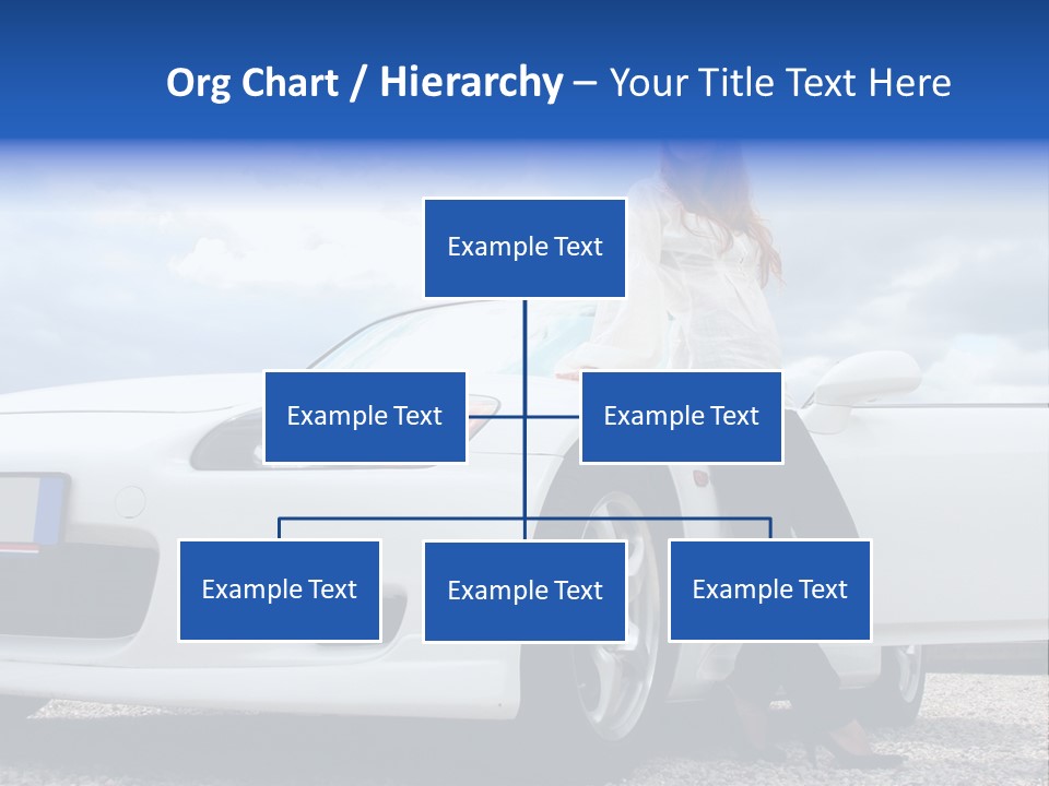 Person Vehicle Drive PowerPoint Template