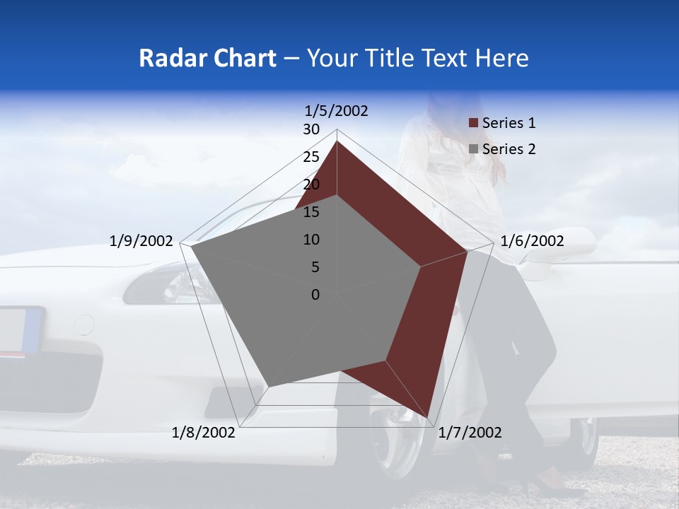 Person Vehicle Drive PowerPoint Template
