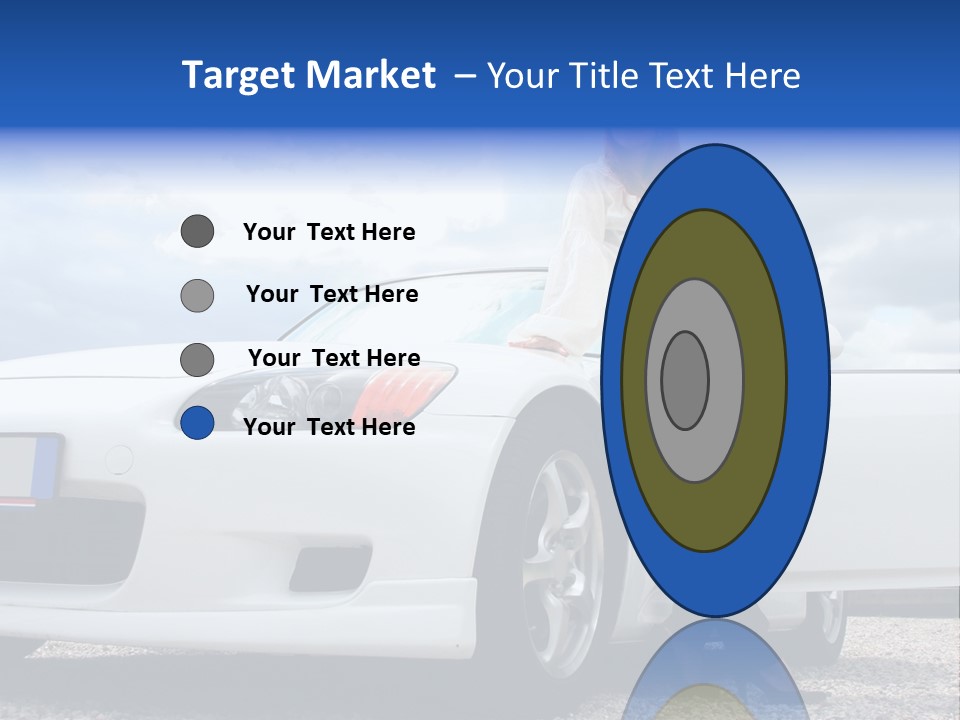 Person Vehicle Drive PowerPoint Template