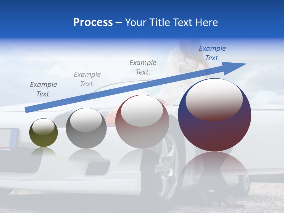 Person Vehicle Drive PowerPoint Template