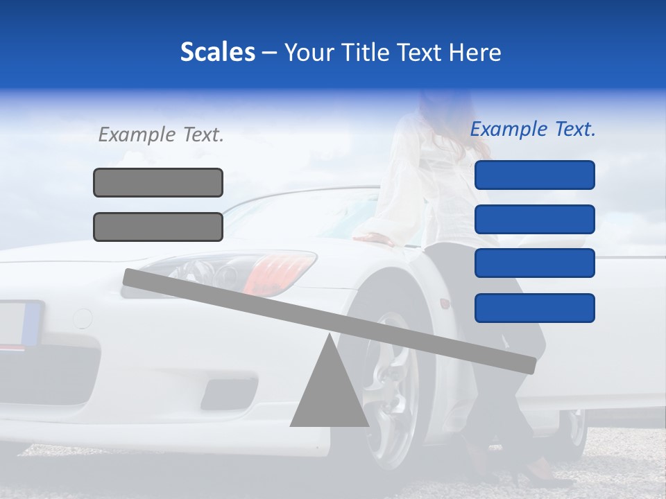 Person Vehicle Drive PowerPoint Template