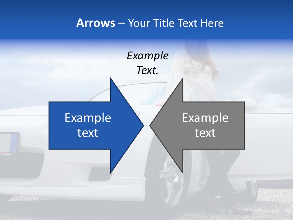 Person Vehicle Drive PowerPoint Template