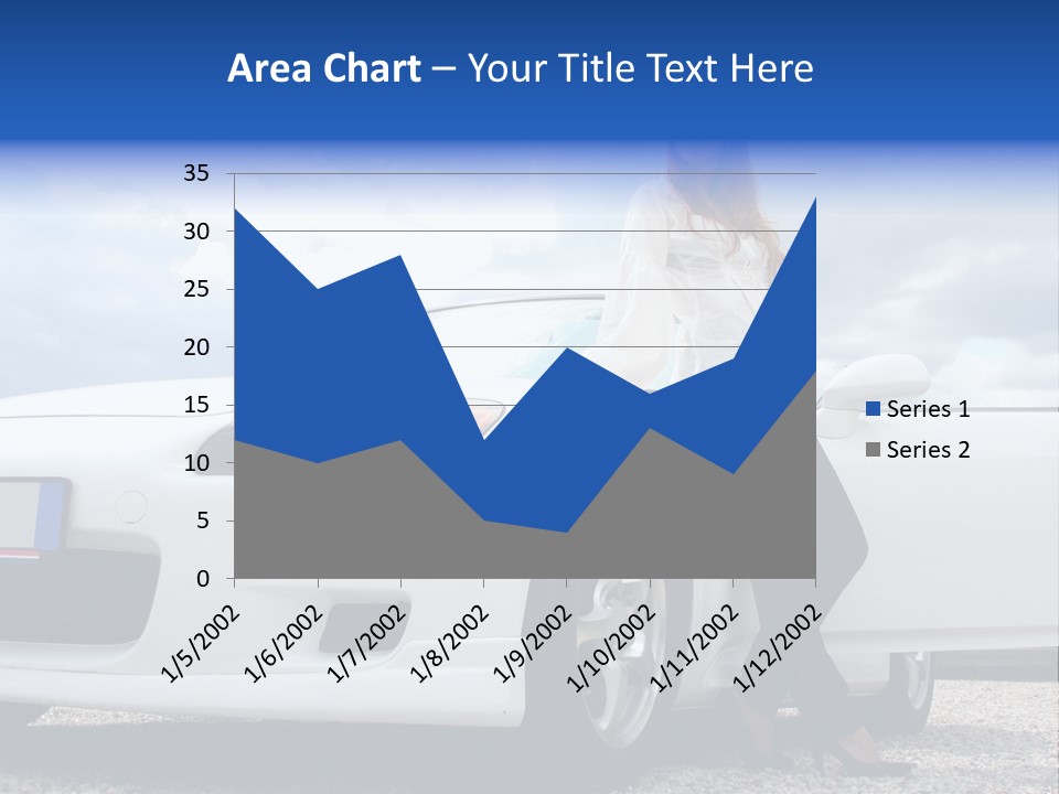 Person Vehicle Drive PowerPoint Template