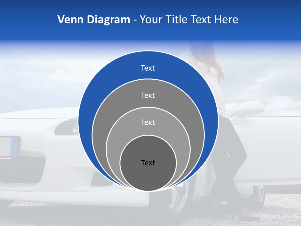 Person Vehicle Drive PowerPoint Template