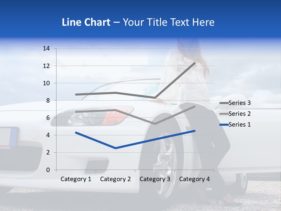 Person Vehicle Drive PowerPoint Template