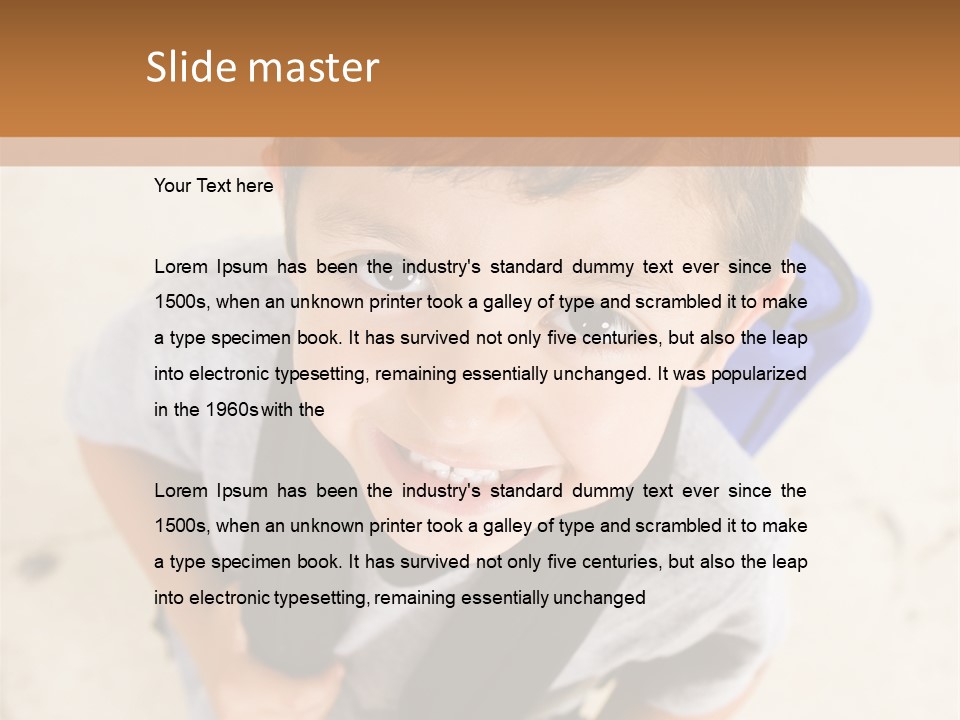 Care Expression Hispanic PowerPoint Template