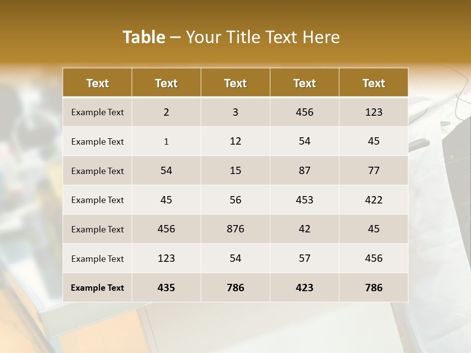 A Chef Is Preparing Food In A Kitchen PowerPoint Template
