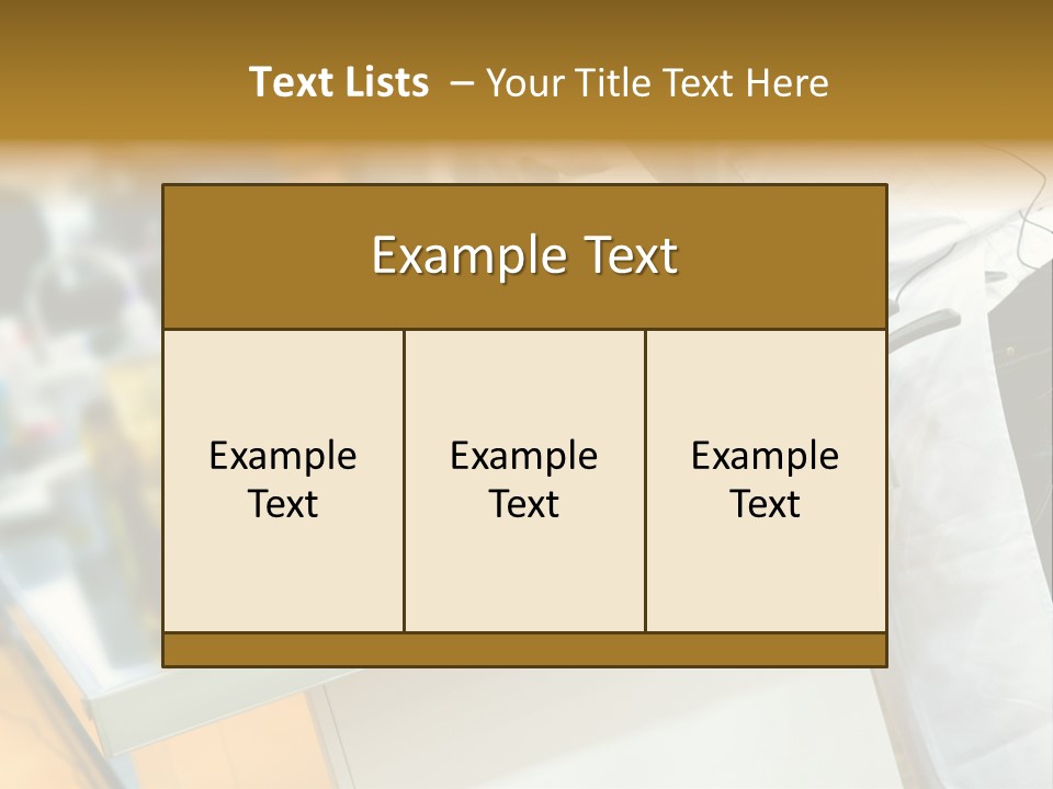 A Chef Is Preparing Food In A Kitchen PowerPoint Template