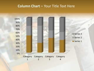 A Chef Is Preparing Food In A Kitchen PowerPoint Template