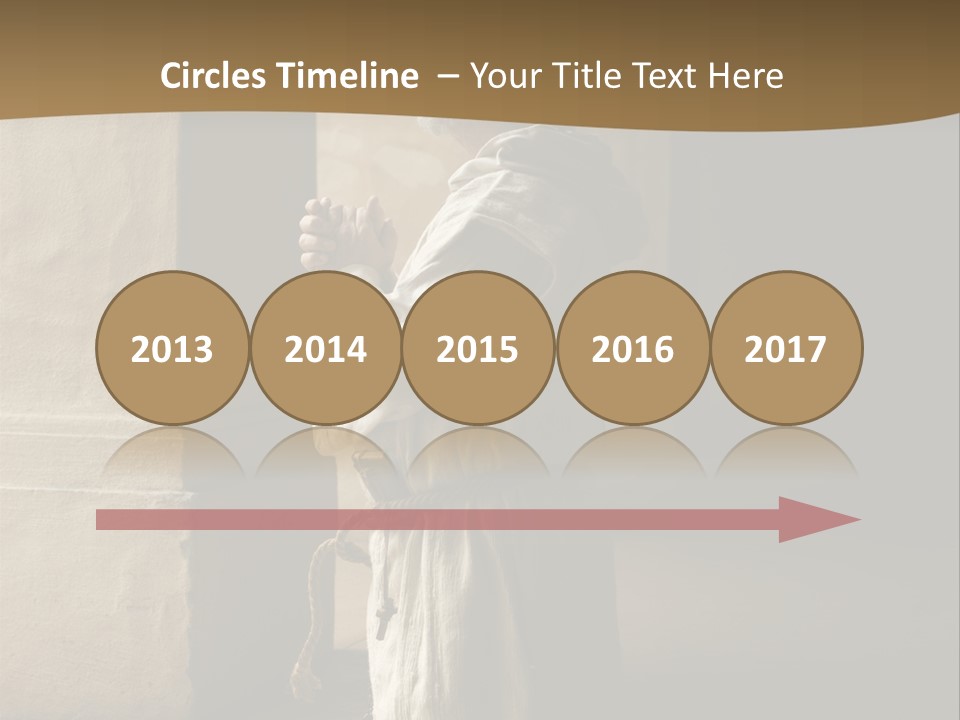 A Man Sitting On The Ground In Front Of A Building PowerPoint Template