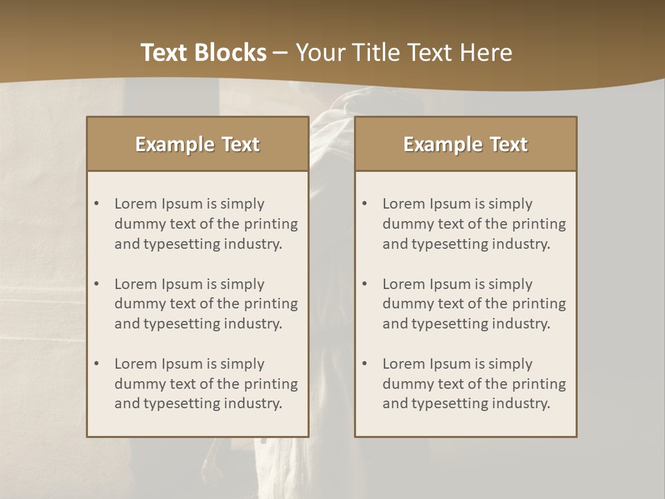 A Man Sitting On The Ground In Front Of A Building PowerPoint Template