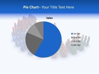 A Group Of People Standing In A Circle PowerPoint Template