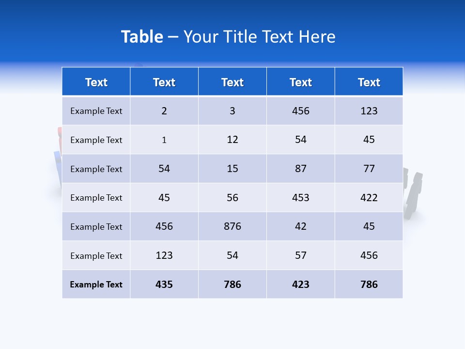 A Group Of People Standing In A Circle PowerPoint Template