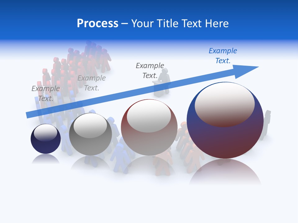 A Group Of People Standing In A Circle PowerPoint Template