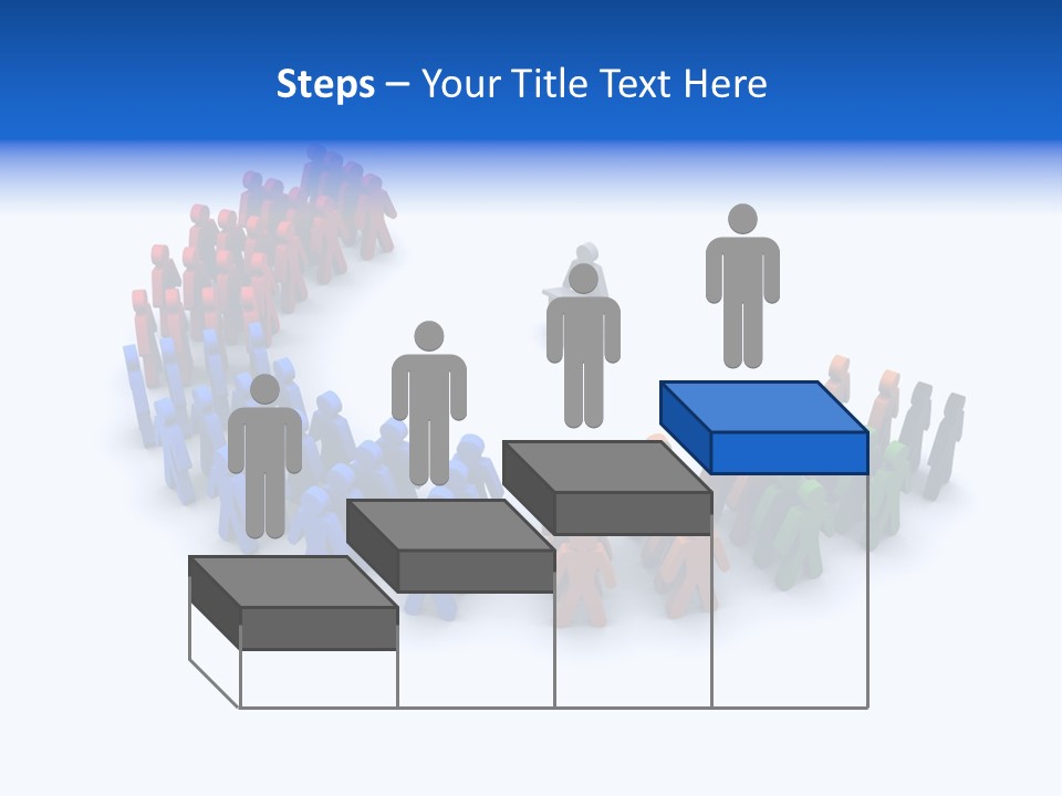 A Group Of People Standing In A Circle PowerPoint Template