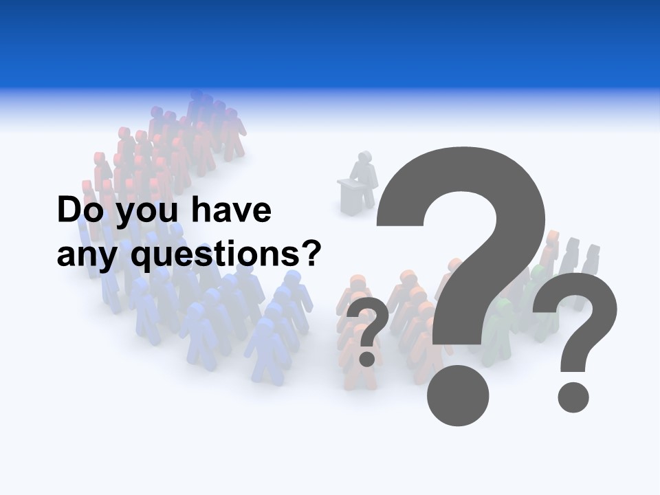 A Group Of People Standing In A Circle PowerPoint Template