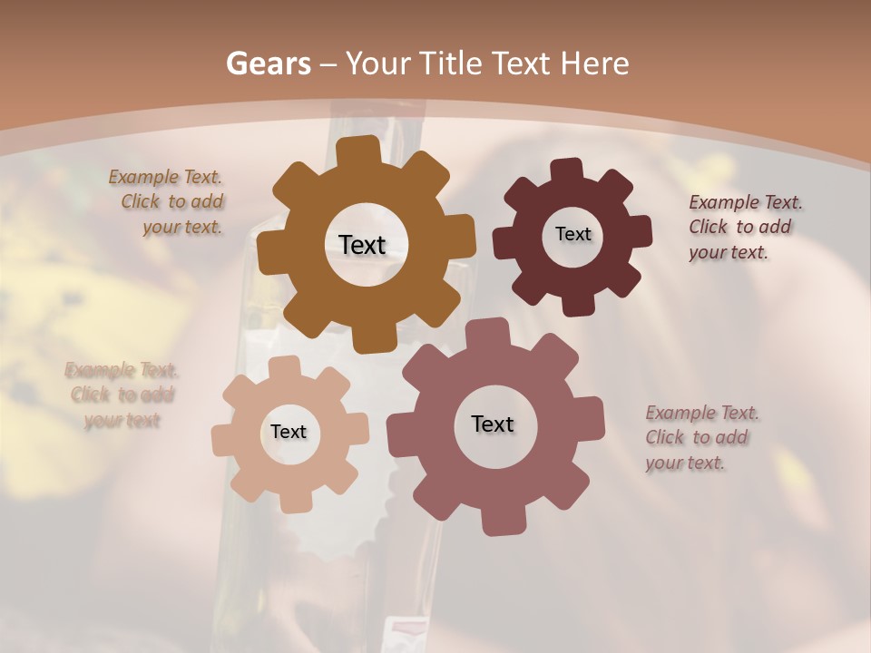 A Bottle Of Vodka Sitting On Top Of A Table PowerPoint Template