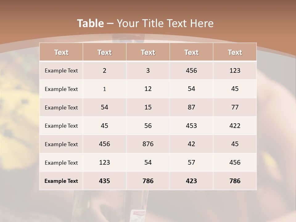 A Bottle Of Vodka Sitting On Top Of A Table PowerPoint Template