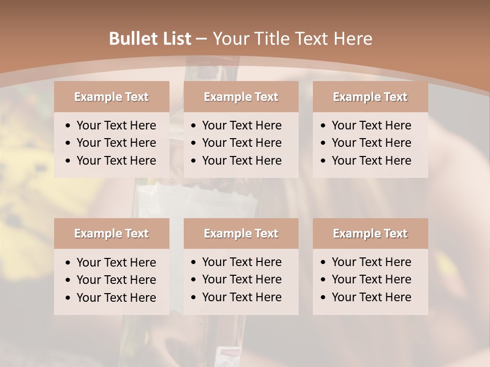 A Bottle Of Vodka Sitting On Top Of A Table PowerPoint Template