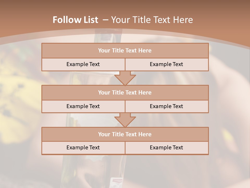 A Bottle Of Vodka Sitting On Top Of A Table PowerPoint Template