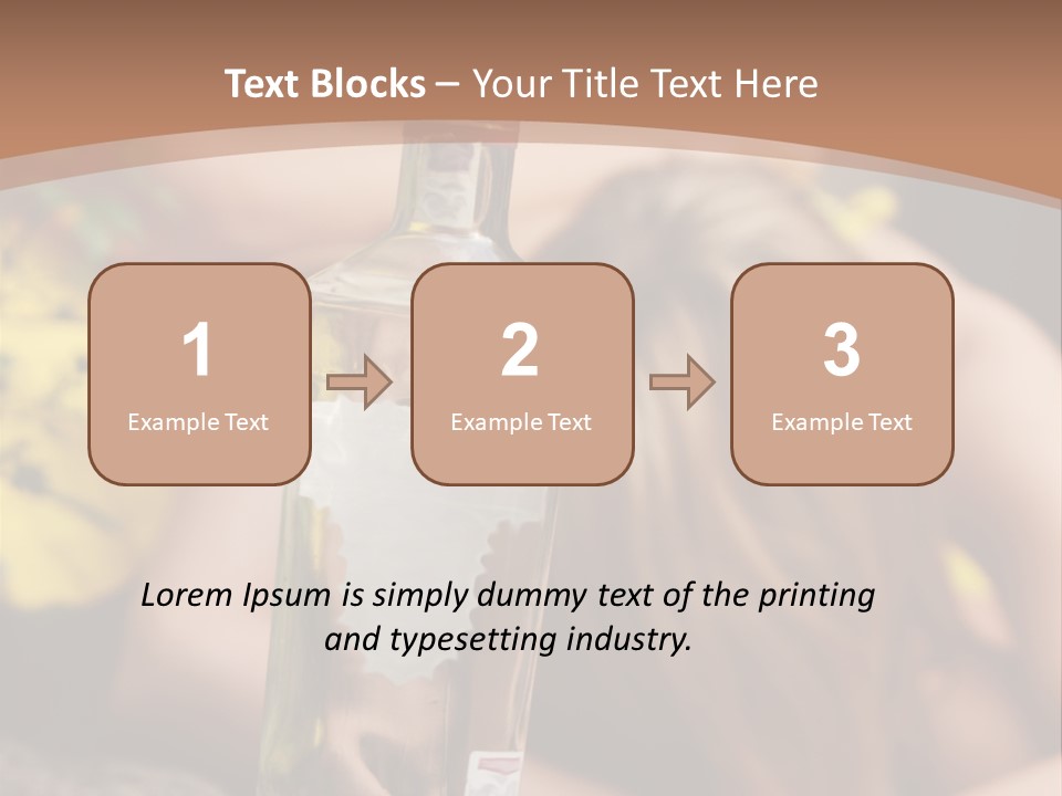 A Bottle Of Vodka Sitting On Top Of A Table PowerPoint Template