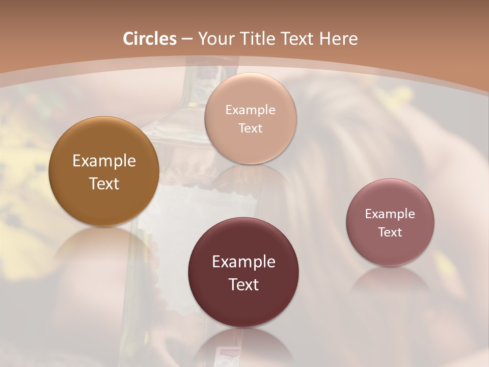 A Bottle Of Vodka Sitting On Top Of A Table PowerPoint Template