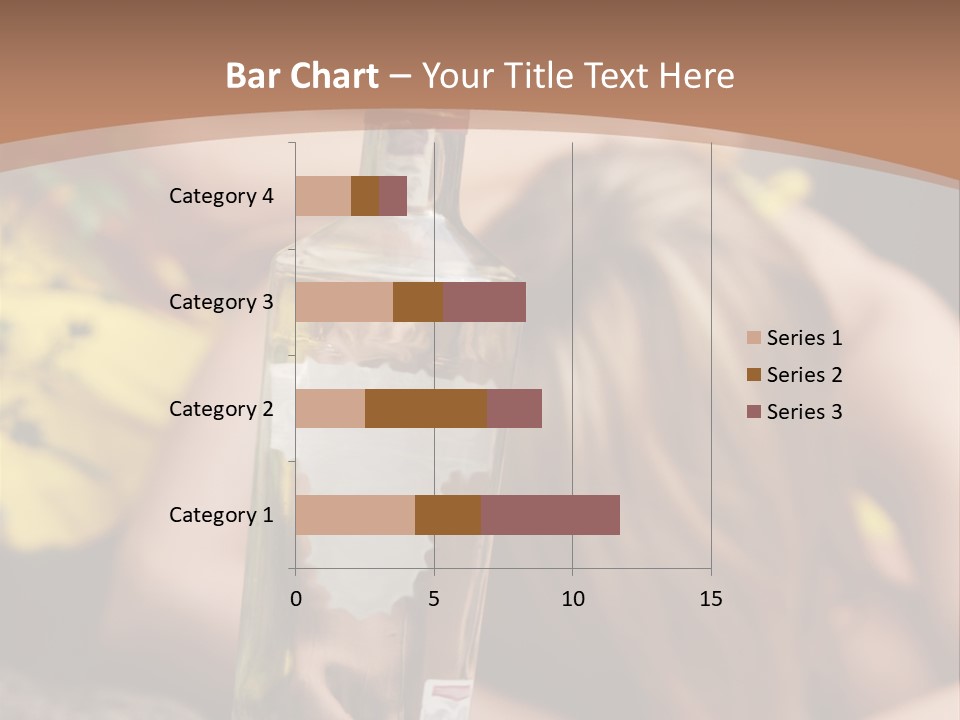 A Bottle Of Vodka Sitting On Top Of A Table PowerPoint Template