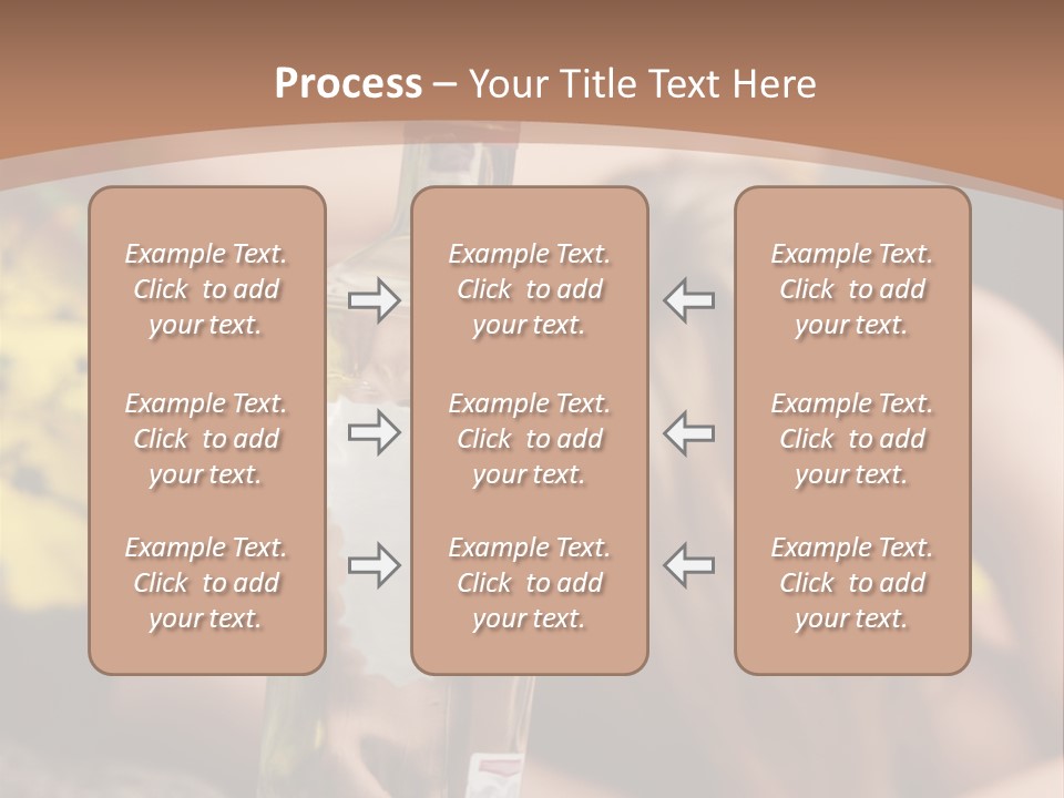 A Bottle Of Vodka Sitting On Top Of A Table PowerPoint Template