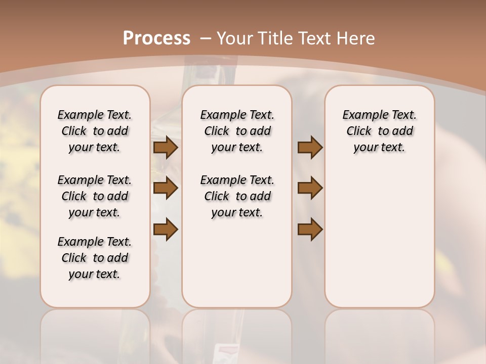 A Bottle Of Vodka Sitting On Top Of A Table PowerPoint Template
