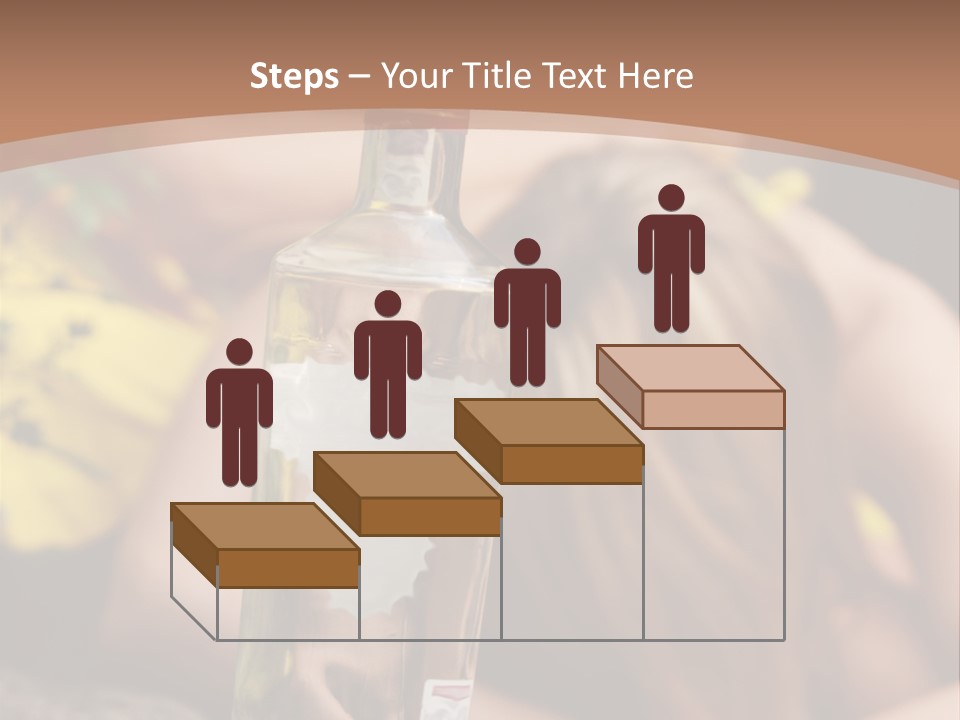 A Bottle Of Vodka Sitting On Top Of A Table PowerPoint Template