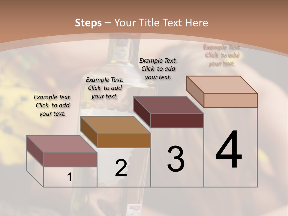 A Bottle Of Vodka Sitting On Top Of A Table PowerPoint Template