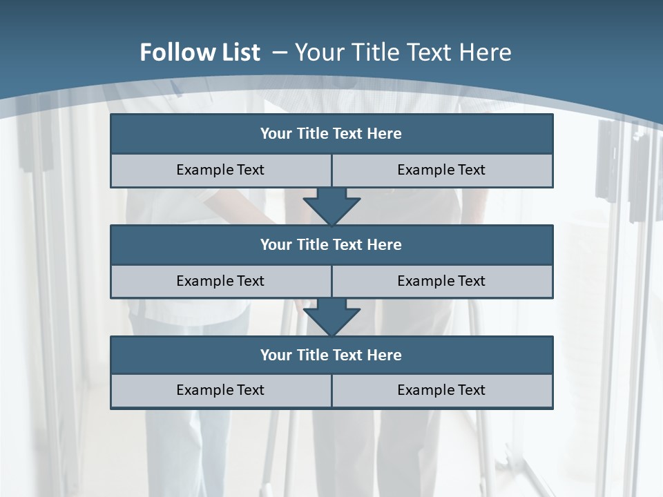 A Nurse Helping A Patient With A Walker PowerPoint Template