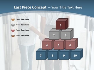 A Nurse Helping A Patient With A Walker PowerPoint Template