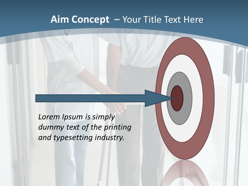 A Nurse Helping A Patient With A Walker PowerPoint Template
