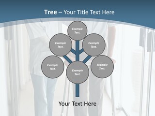 A Nurse Helping A Patient With A Walker PowerPoint Template