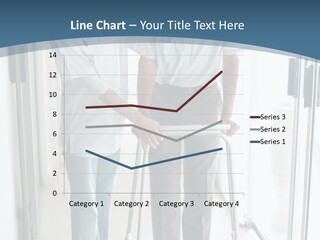 A Nurse Helping A Patient With A Walker PowerPoint Template