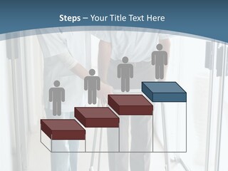 A Nurse Helping A Patient With A Walker PowerPoint Template
