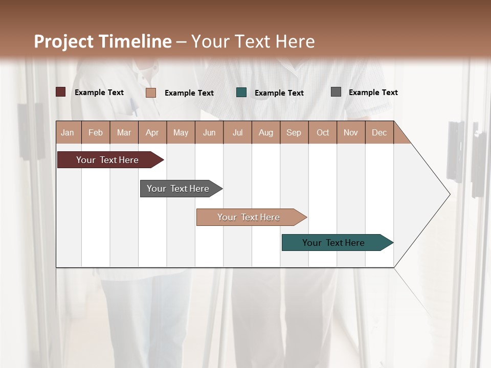 A Nurse Helping A Patient With A Walker PowerPoint Template
